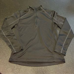 Spyder 1/4 Zip Base Layer Long Sleeve Shirt, Black, S Performance Active Stretch